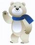 Белый Мишка СОЧИ 2014