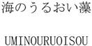 UMINOURUOISOU
