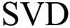 SVD
