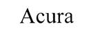 Acura