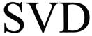 SVD