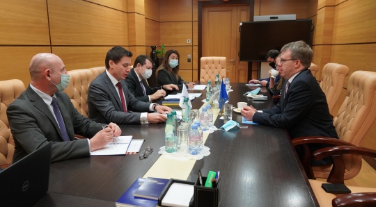 Андрей Слепнев обсудил с послом Финляндии в России вопрос масштабирования опыта по созданию цифровых транспортных коридоров