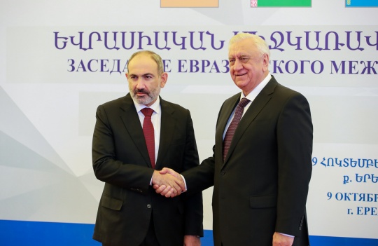 Михаил Мясникович поздравил Никола Пашиняна с назначением Премьер-министром Республики Армения