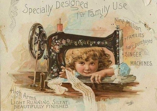 Товары Российской империи: швейные машинки Зингер